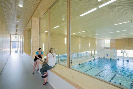 Swimming pool complex Maastricht by Slangen + Koenis Architecten