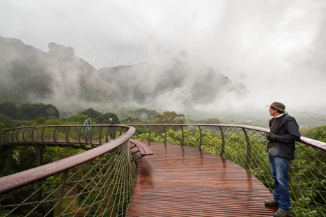 The Boomslang canopy walkway by Mark Thomas and Henry Fagan