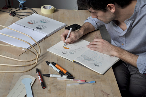 Tull Lamp by Tommaso Caldera