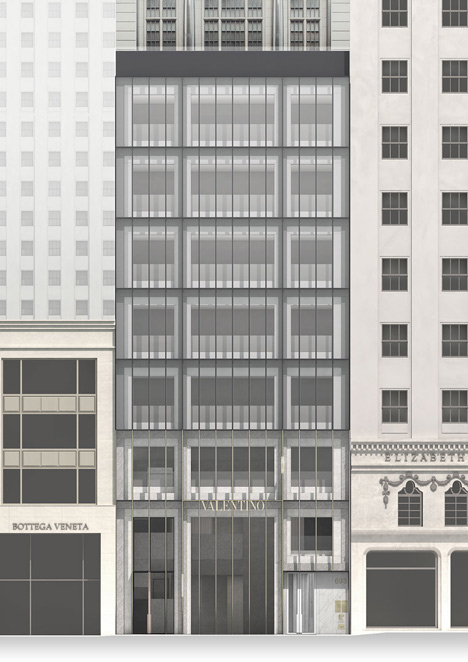 Valentino store New York by David Chipperfield