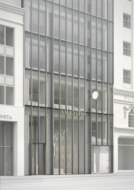 Valentino store New York by David Chipperfield