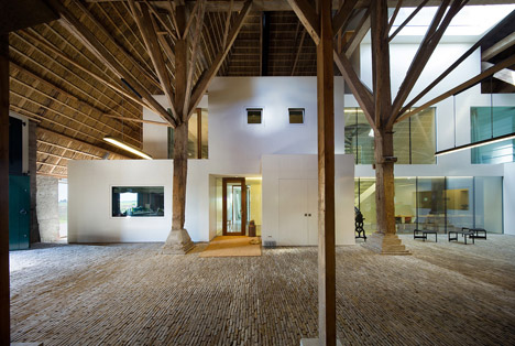 Verbouw Boerderij Friesland by Jelle de Jong architekten
