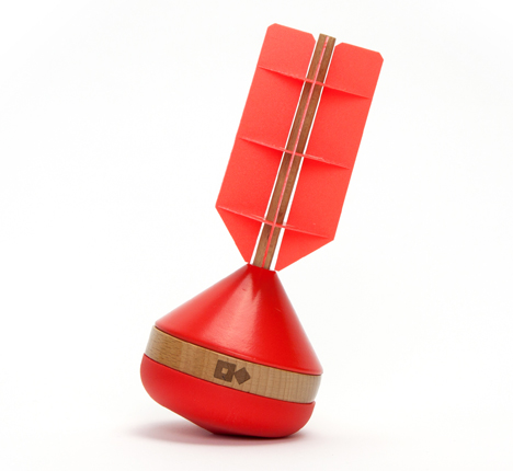 Port buoy in red