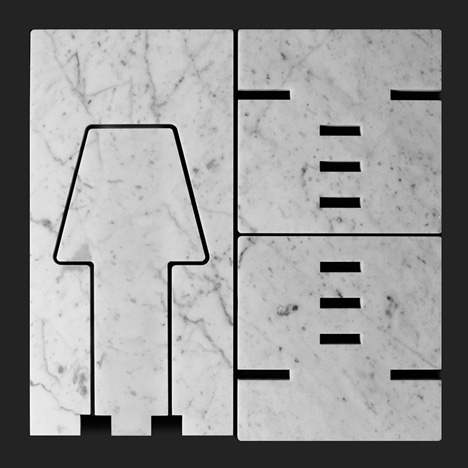 40x40 collection by Paolo Ulian and Moreno Ratti lamp
