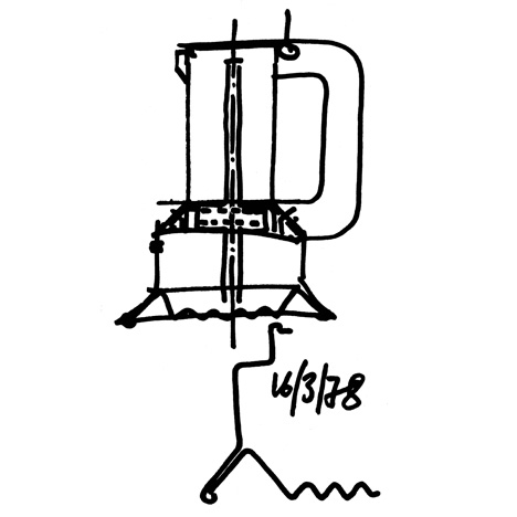9090 espresso maker by Richard Sapper for Alessi