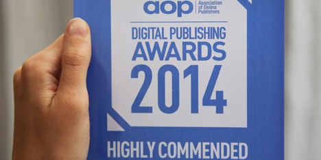 “Stunningly beautiful” Dezeen is highly commended in digital publishing awards