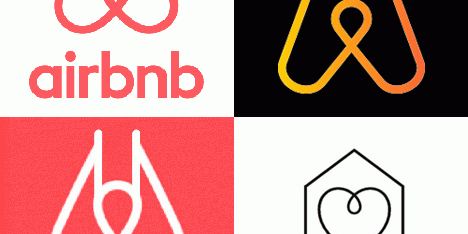 Airbnb logo reactions and comparisons