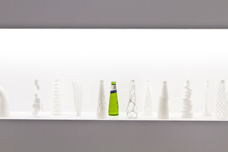 Andrea Morgante 3D Printed bottles