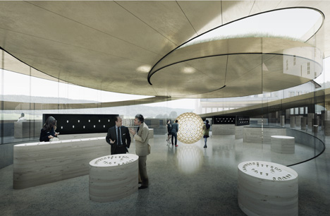 Audemars Piguet museum by BIG Audemars Piguet museum by BIG