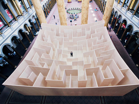 Bjarke Ingels' "BIG Maze" opens at Washington's National Building Museum