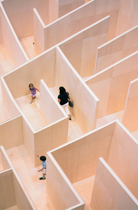 Bjarke Ingels' "BIG Maze" opens at Washington's National Building Museum