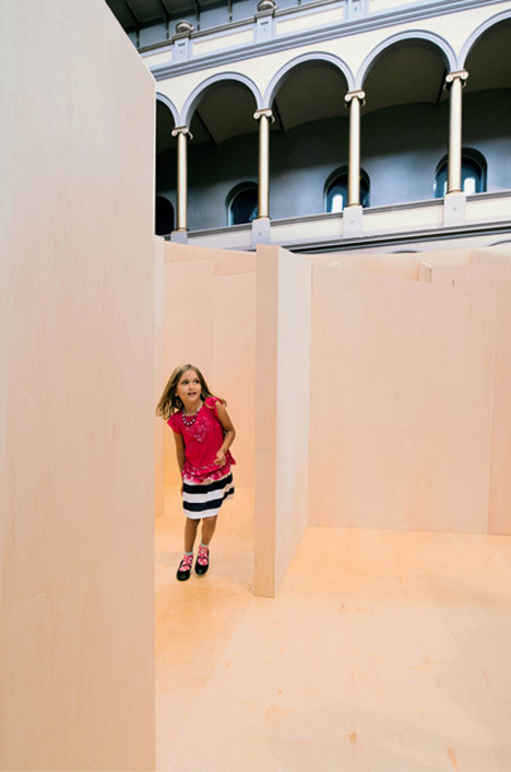 Bjarke Ingels' "BIG Maze" opens at Washington's National Building Museum