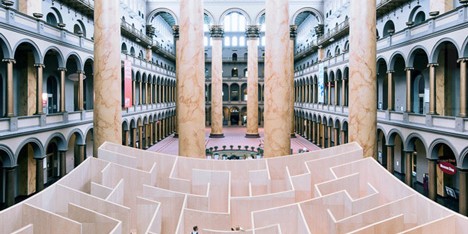Bjarke Ingels’ “BIG Maze” opens at Washington’s National Building Museum