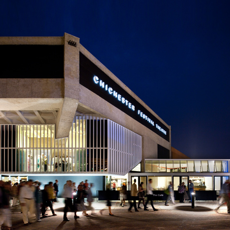 Haworth Tompkins overhauls Powell & Moya’s brutalist Chichester theatre