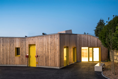 Community centre Sardine by Gayet-Roger Architects