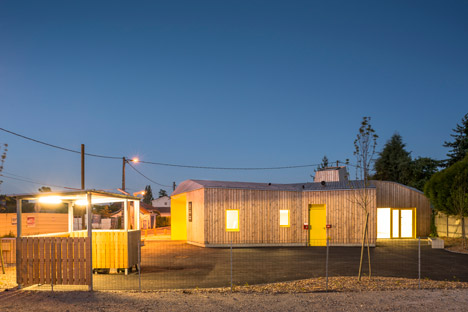 Community centre Sardine by Gayet-Roger Architects