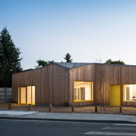 Community centre Sardine by Gayet-Roger Architects