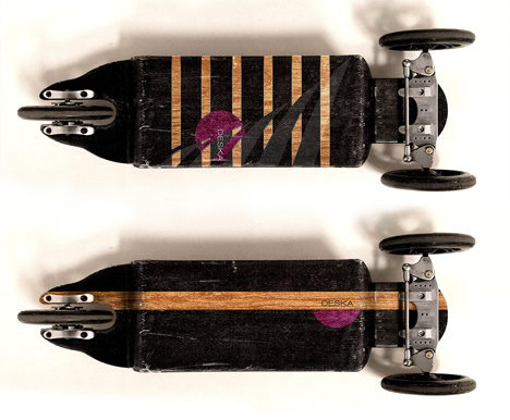 This image and above image: DESKA Board CitySurf by Csaba Tölgyesy, winner of the People's Choice award This image and above image: DESKA Board CitySurf by Csaba Tölgyesy, winner of the People's Choice award