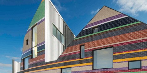 Stripy Melbourne school by McBride Charles Ryan mirrors the local skyline