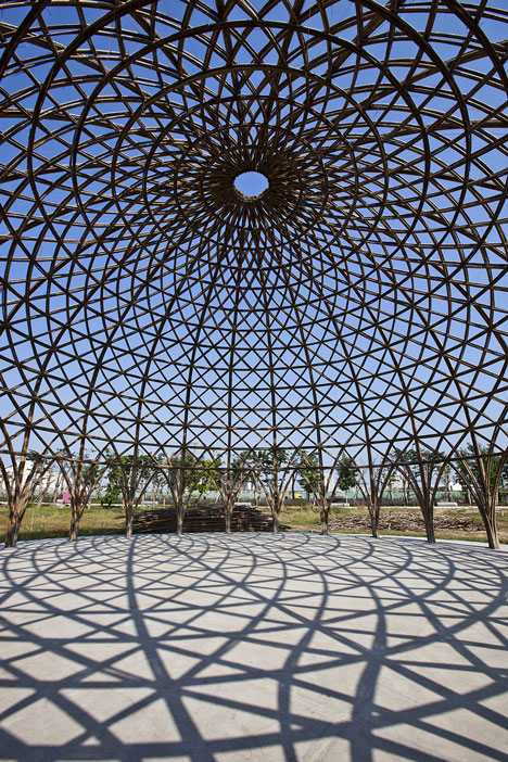 Diamond Island Community Hall in Vietnam by Vo Trong Nghia