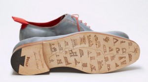 No Place Like Home GPS shoes by Dominic Wilcox No Place Like Home GPS shoes by Dominic Wilcox