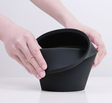 Fold Pot by Emanuele Pizzolorusso for Zincere