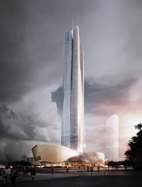 Hengqin Financial Center Zuhai, China, by Aedas
