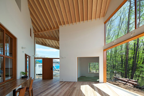 House to view the mountain by Kawashima Mayumi Architects