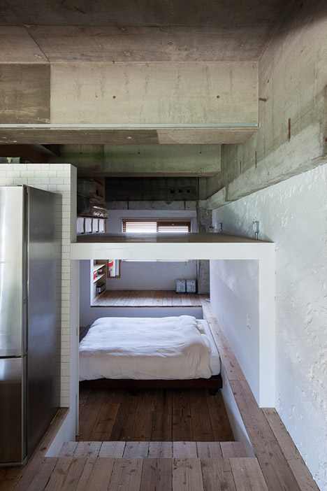 House with Loft by Hiroyuki Tanaka