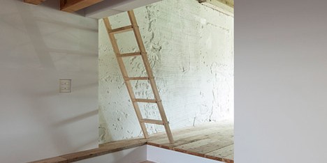 House with Loft by Hiroyuki Tanaka