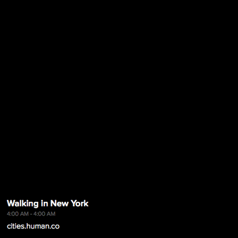 Human app maps New York walking