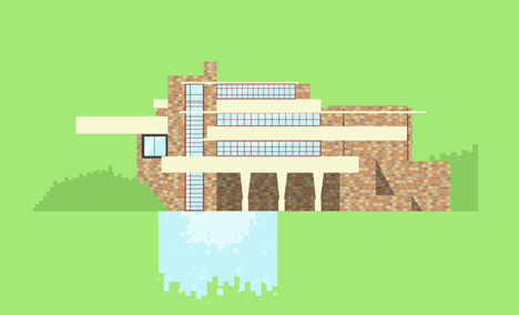 Iconic Houses animation by Matteo Muci