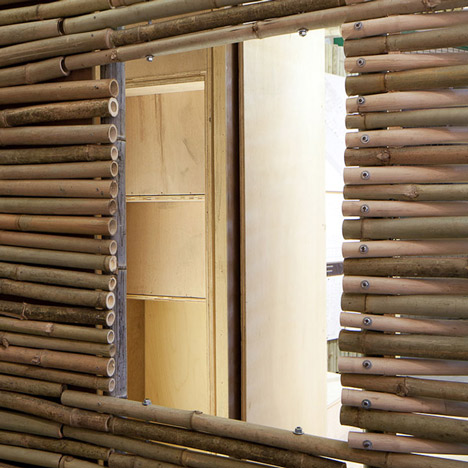 Bamboo micro homes by Affect-T