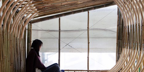 Bamboo micro homes by Affect-T