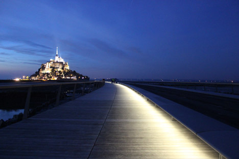 Jetty to Mont-Saint-Michel by Dietmar Feichtinger Architectes