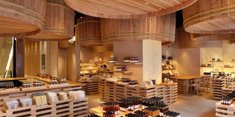 Kayanoya soy sauce warehouse by Kengo Kuma
