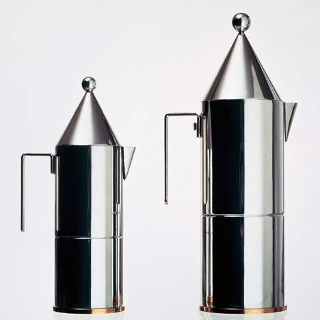 La Conica espresso maker by Aldo Rossi for Alessi