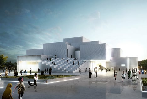 Lego visitor centre by BIG Lego visitor centre by BIG