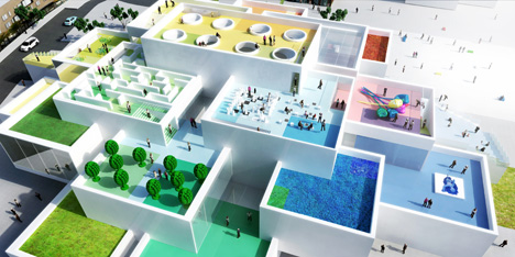Lego visitor centre by BIG Lego visitor centre by BIG