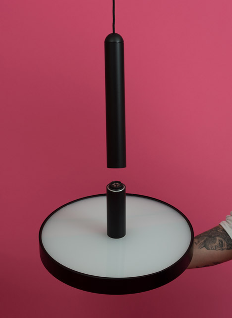 Magnum lamp by Patrycja Domanska and Felix Gieselmann