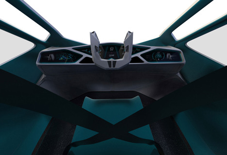 Exo Electric City Car by Mark Beccaloni and Mauro Fragiotta