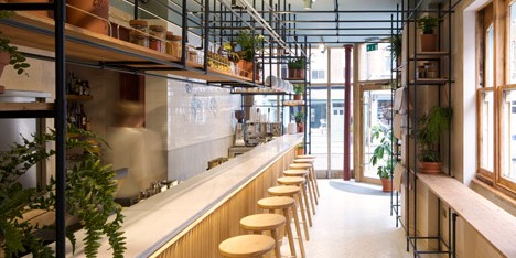 Opso restaurant in London by K-Studio