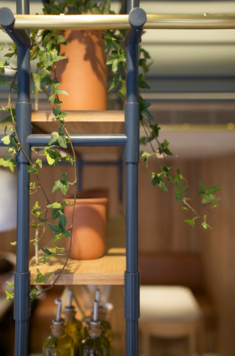 Opso restaurant in London by K-Studio
