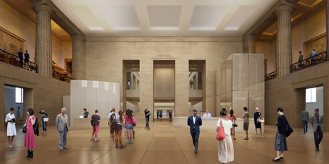 Philadelphia art museum by Gehry Partners