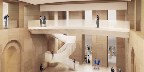 Philadelphia art museum by Gehry Partners