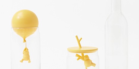 Pooh-Glassware by Nendo
