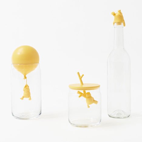 Pooh-Glassware by Nendo
