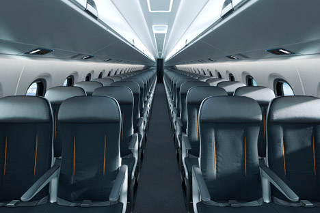 Priestmangoode airline interior for Embraer
