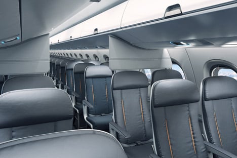 Priestmangoode airline interior for Embraer