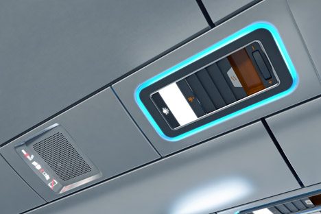 Priestmangoode airline interior for Embraer